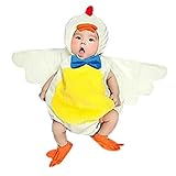 ニワトリ ベビー服 ベビー 鳥 着ぐるみ コスチューム 酉年 赤ちゃん 服 年賀状 子供 トリ 衣装 0～2歳用