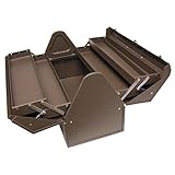 Kennedy Manufacturing 1022B 22" Hand-Carry Cantilever Tool Box, Brown Wrinkle [並行輸入品]