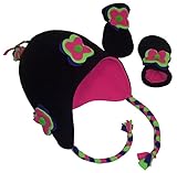 N'Ice Caps HAT ベビー・ガールズ US サイズ: Infant 6-18 Months カラー: ブラック