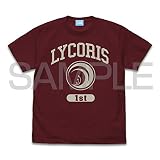 二次元コスパ リコリス・リコイル リコリス ファースト カレッジTシャツ BURGUNDY Lサイズ