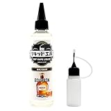 プルプラ 国産 電子タバコリキッド VAPE(ベイプ)リキッド 大容量 120ml 便利な目盛付きボトル ニードルボトル 10ml付き (バーボン)