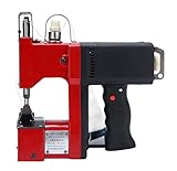 Hanchen GK9-350 手動ミシン ハンド袋ミシン 自動タンジェント手織りミシン ポータブル袋ミシン 織りバッグ・麻袋・クラフトバッグ 業務用 (220V)