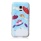 Zeebox Galaxy S5 Mini ケース 高品質 TPU カバー 衝撃吸収 Samsung Galaxy S5 Mini 用 超薄型 落下防止 保護カバー 生涯補償付き (マルチカラー #3