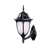Alico Lighting 5062BK/FR Acclaim Lighting Matte Black Finished Outdoor Sconce with Frosted Glass Sha