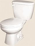 Gerber配管g002195225 2473730 Maxwell Siphonジェットトイレボウル、ラウンド、1.6 GPF / 1.28 GPF、ボーン