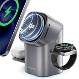EnergyCell Cube 3 in 1 ワイヤレス充電ステーション グレー