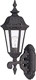 1 Light - Arm Up Small Wall Lantern - Seeded Glass [並行輸入品]