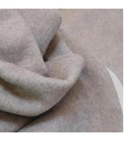 Amazon｜無印良品 カシミヤ混毛布 モカブラウン柄 シングルサイズ 140