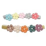 ベビー用ヘアバンド　お花柄 新生児 赤ちゃん 出産祝い 内祝い お宮参り 誕生日 100日記念 こどもの日 記念撮影 初節句に