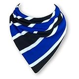 Baby Bandana Dribble Bib in SCHOOL TIE by Babble Kids by Babble Bib