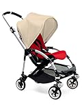 Bugaboo Bee3 Stroller - Off White - Red - Aluminum by Bugaboo