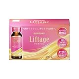 サントリー Liftage（リフタージュ） プロテオグリカン 高濃度リッチアップコラーゲン エラスチン 1箱/10本 (ピーチ味)