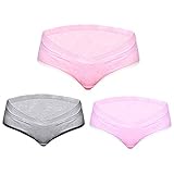 Cozy Maker（C&M）マタニティショーツ ローライズ 下着 妊婦 パンツ インナー シンプル 3枚セット (XL, 3枚セット)