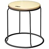 ルネセイコウ ウッド リンクスツール ナチュラル/ブラック WLS-1