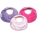 Girl Newborn Bibs in Lilac / Pale Pink / Fuchsia by Silly Billyz