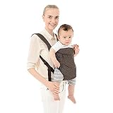 ベビースリング ベビーキャリアー ベビー用抱っこひも おんぶ紐 調節可能な肩 前向き抱っこ/対面抱っこ/おんぶ3WAY 通気性　メッシュ ポリエステル 3-36ヶ月 オールシーズン使用可能 (ブラウン