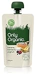 オンリーオーガニック　ベビーフード（パウチタイプ）　　バナナとベリーとヨーグルトのデザート　離乳後期～　120g