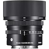 SIGMA 45mm F2.8 DG DN | Contemporary C019 | Sony Eマウント | Full-Size/Large-Format ミラーレス専用