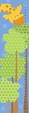 Green Leaf Art Growth Chart, Giraffe and Tree [並行輸入品]