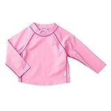 アイプレイ ラッシュガード ベビー キッズ 長袖 水着 Long Sleeve Rashguard Shirt UVカット UPF50+ (サイズ：4T、カラー：Light Pink） iplay [