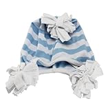 FANTASTIC BOYS COTTON HAT BABY TODDLER WHITE AND GREEN BEANIE PATTERN STRIPES by Topbaby [並行輸入品]