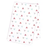 Trend Lab Coral Triangles Deluxe Flannel Swaddle Blanket by Trend Lab