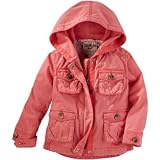 OSHKOSH(オシュコシュ) フード フィールド ジャケット コーラル アウタージャケット 7歳【並行輸入】