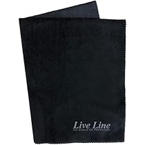 (未使用･未開封品)　LiveLine ライブライン 高品質ワイピングクロス ブラック LWC1800BK f4u0baa 41AT0RuvejL._AC_UL210_SR210,