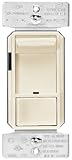 Eaton SAL06P-LA-K Skye AL Series 3-Way Single-Pole Sliding Dimmer Switch with Rapid Start Feature, L