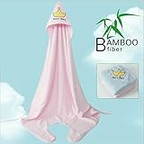 35.4x35.4inch (90x90CM) Bamboo Organic Hooded Baby Bath Towel Baby Wipes Organic - Naturally Antibac