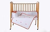 Baby Doll Bedding Forever Mine Junior Mini Crib/ Port-a-Crib Bedding Set, Orange by BabyDoll Bedding