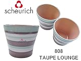 シューリッヒ　鉢カバー　808 TAUPE LOUNGE(トープラウンジ) 15cm 4号鉢用