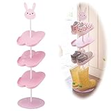 シューズラック キッズ シューズラック 子供 キッズシューズラック ラビット 07962