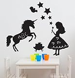 Funtosee Magic Fairy Kingdom Chalkboard Wall Decals [並行輸入品]