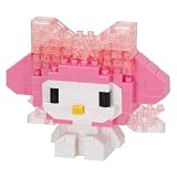 カワダ(Kawada)ナノブロック マイメロディ ビッグリボン NBCC_247 3×10.5×18ｃｍ 12才以上 インテリア ホビー NBCC_247