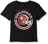 NCAA男の子4 – 7「キャノンボール」半袖Tシャツ ブラック