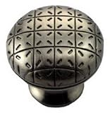 MNG Hardware 13811 1 1/4-Inch Round Pillow Knob, Satin Antique Nickel [並行輸入品]