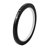 uxcell　絶縁耐熱テープ　片面　強粘着力　ポリエステル　50M 　5mm 　250N / M未満