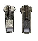 YKK 金属NO,10 スライダー ２個セット DA ニッケル・AG