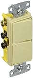 Hubbell Wiring Systems RCD103I tradeSELECT Single Pole and Three Way Combination Quiet Rocker Switch