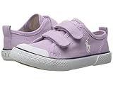 (ポロラルフローレン) Polo Ralph Lauren キッズカジュアルシューズ・・スニーカー・靴 Camden EZ (Toddler) Lavendar Canvas/White Pony P