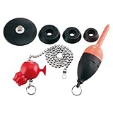 カクダイ バス用ゴム栓くさりつき タコつくで~ 491-102~