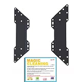VESA Adapter TVモニター用ベサ変換プレート国際標準規格200X100200X200400X400 VESAアダプタVESA200変換アダプタVESA400変換アダプタブラック色 (VESA 400X400)
