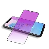 iphoneX/XS/11Pro ガラスフィルム ブルーライトカット アイフォン11プロ 全面保護フィルム 10/10s/11プロ 強化ガラス あいふおんX/XS/11Pro フィルム 保護 がらす ふぃるむ 画面 液晶保護 シート【指紋防止 気泡ない 目の疲れ軽減】【1枚】