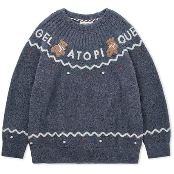 Amazon | [ジェラート ピケ] 【HOLIDAY】KIDSノルディックプルオーバー