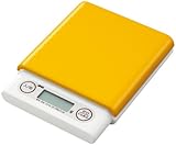 A&D デジタルホームスケール 3kg イエロー UH-3201-Y ≪ひょう量:3000g 最小表示:0.1g(0.5~100g)/1g(2~3000g)≫