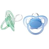Philips AVENT BPA Free Freeflow Pacifier, 6-18 Months, 2-Pack, Blue/Green by Philips Avent [並行輸入品]