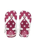 [ハワイアナス] havaianas ベビー・ディズニー・クラシックス BABY DISNEY CLASSICS ビーチサンダル ブラジル製 国内正規品 (22（14.0cm）, スーパーピンク 28