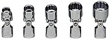 Wright Tool 207 1/4" Drive 12 Point Standard Flex Socket Set, 1/4" - 1/2" (5-Piece) [並行輸入品]
