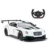 RASTAR RC Cars 1/14ベントレーコンチネンタルGT 3おもちゃ車、ベントレー子供大人リモコン車、2.4 G